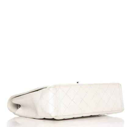 Chanel Caviar Quilted Maxi Single Flap White 5 of 16
