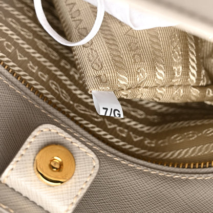 Prada Saffiano Lux Medium Promenade Tote Argilla 8 of 12