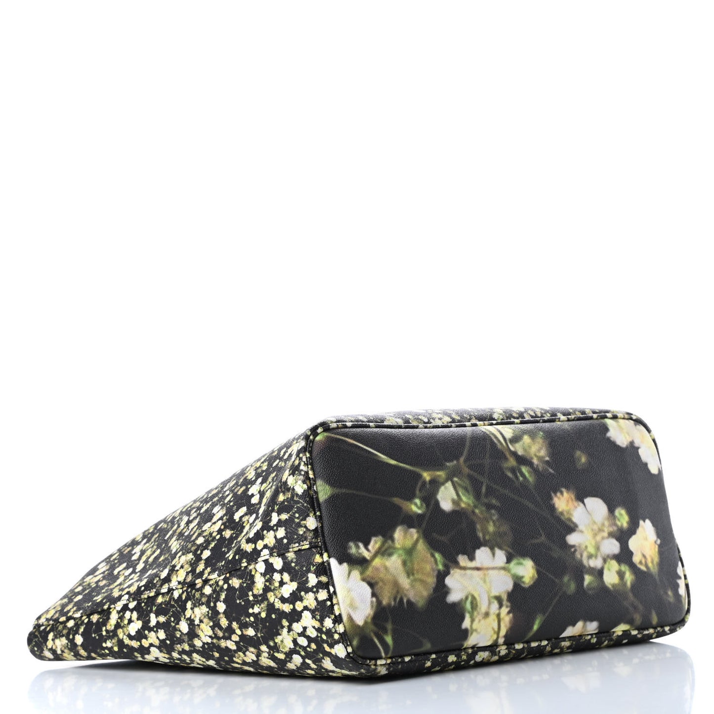 Textured Coated Canvas Baby's Breath Print Large Antigona Tote