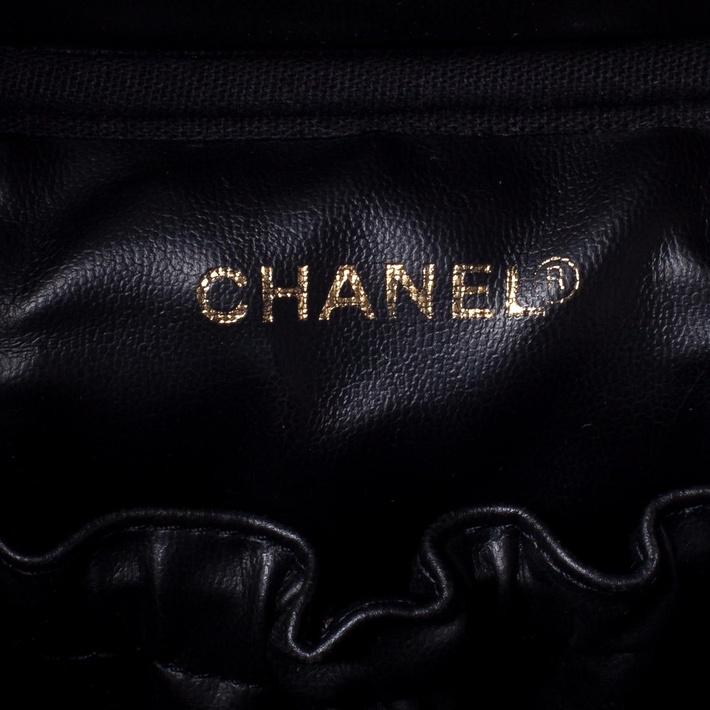 Caviar Cosmetic Vanity Bag Black