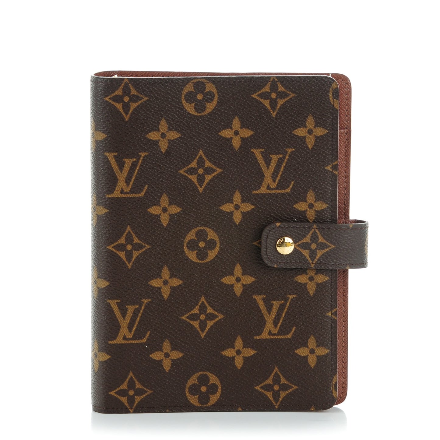 Monogram Medium Ring Agenda Cover