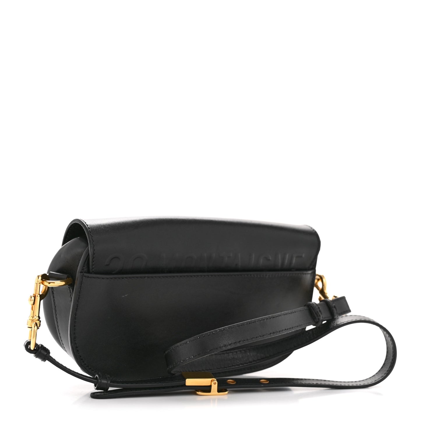 Box Calfskin East West Bobby Bag Black