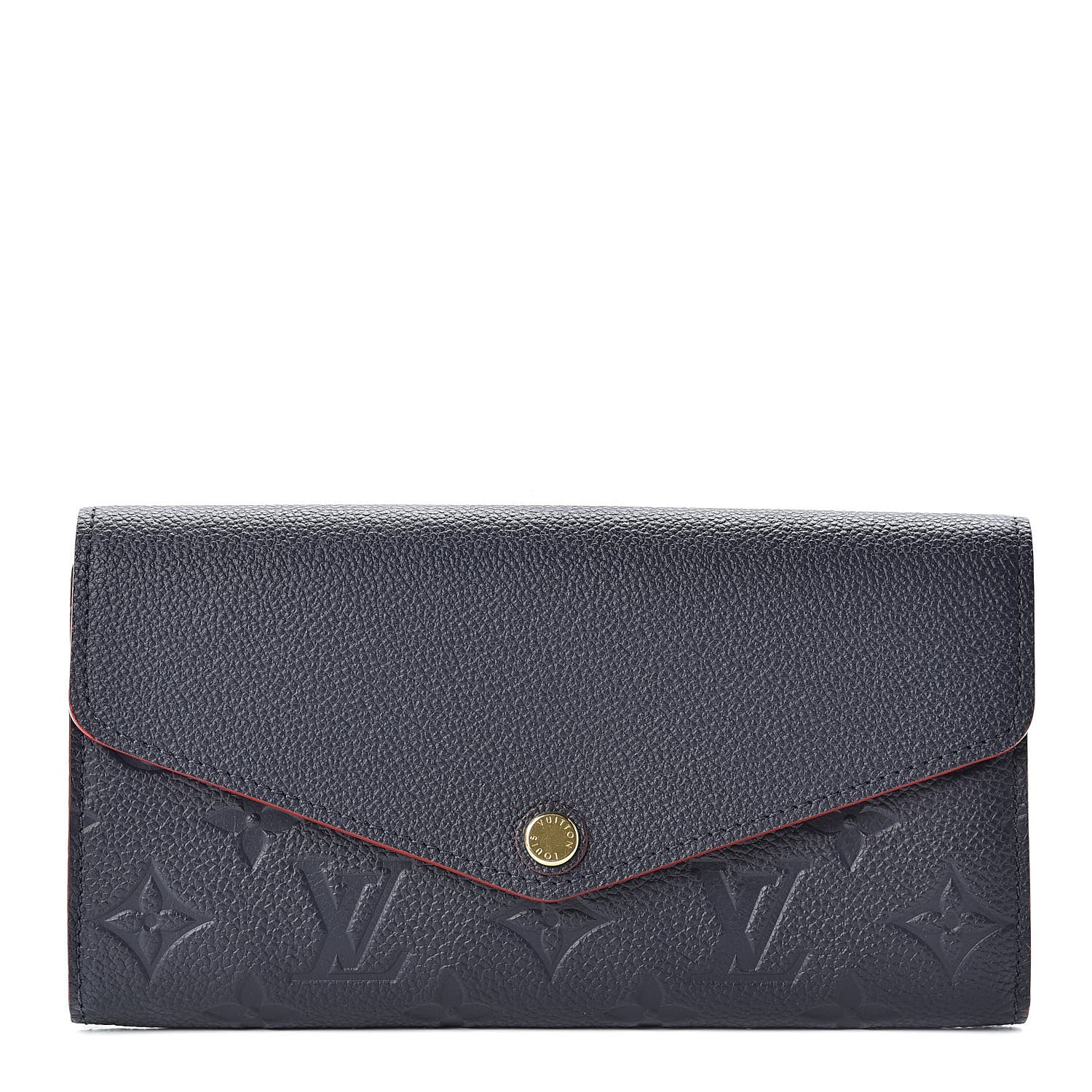 Louis Vuitton Empreinte Sarah Wallet NM Marine Rouge 1 of 8