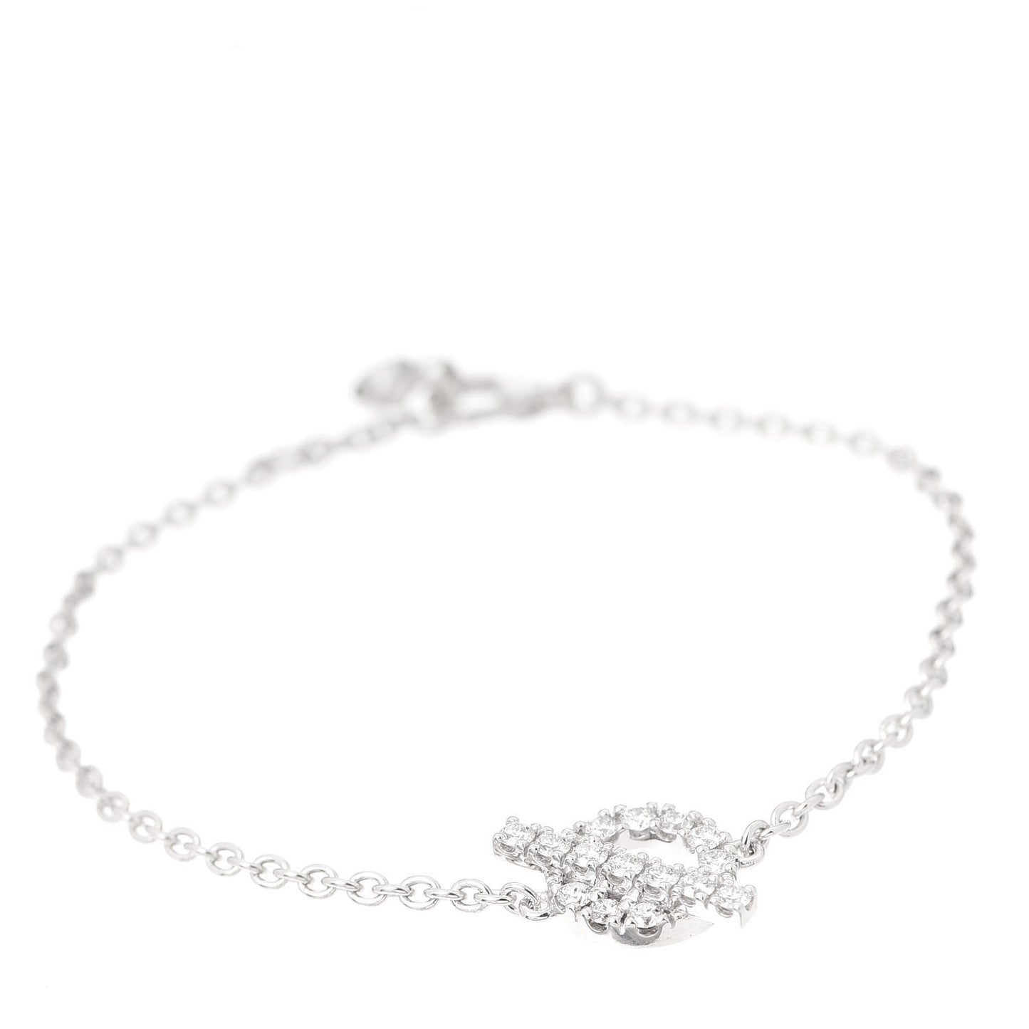 18K White Gold Diamond Finesse Bracelet SH