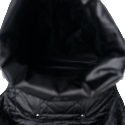 Christian Dior Nylon Cannage Saddle Backpack Black 5 of 9