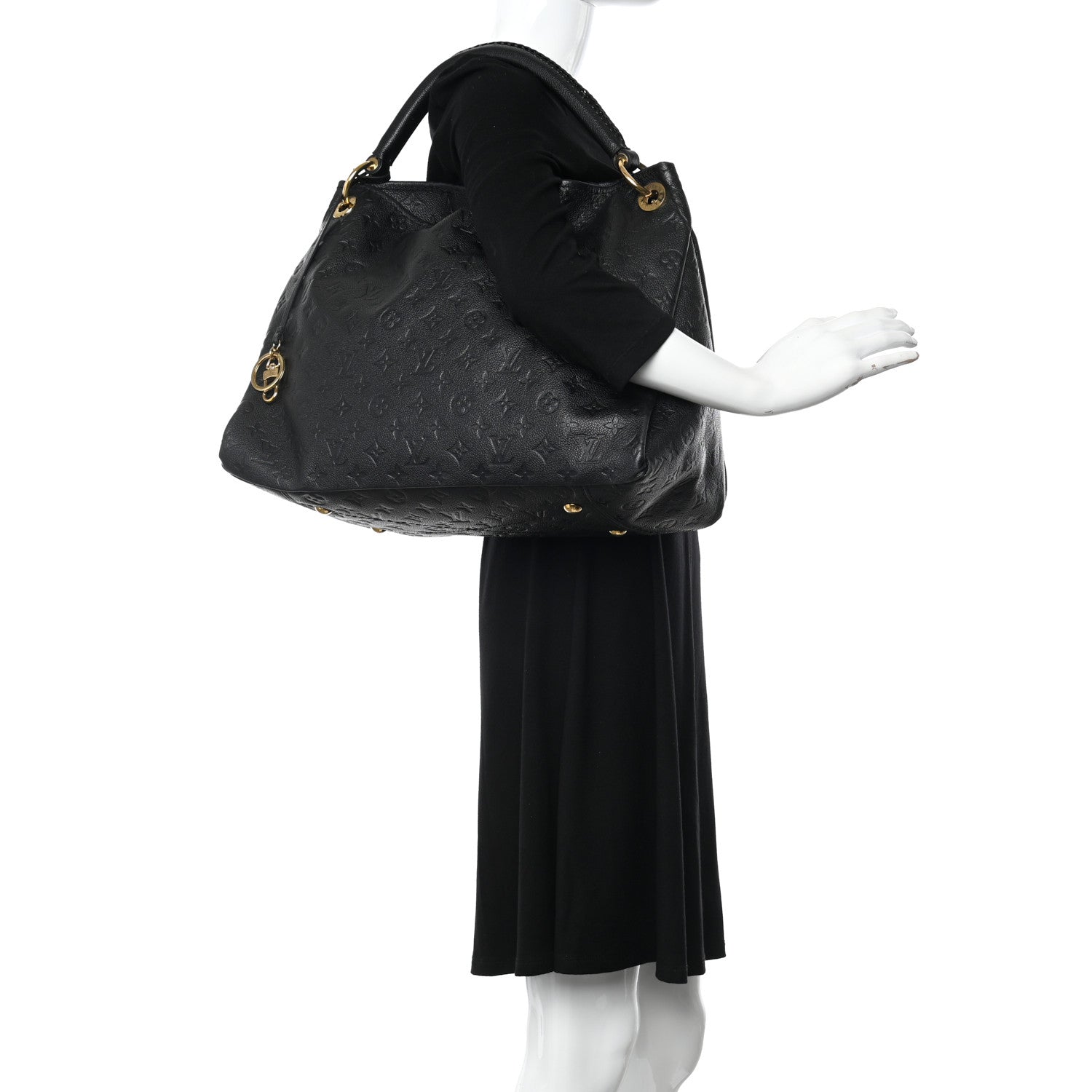 Louis Vuitton Empreinte Artsy MM Black 2 of 12