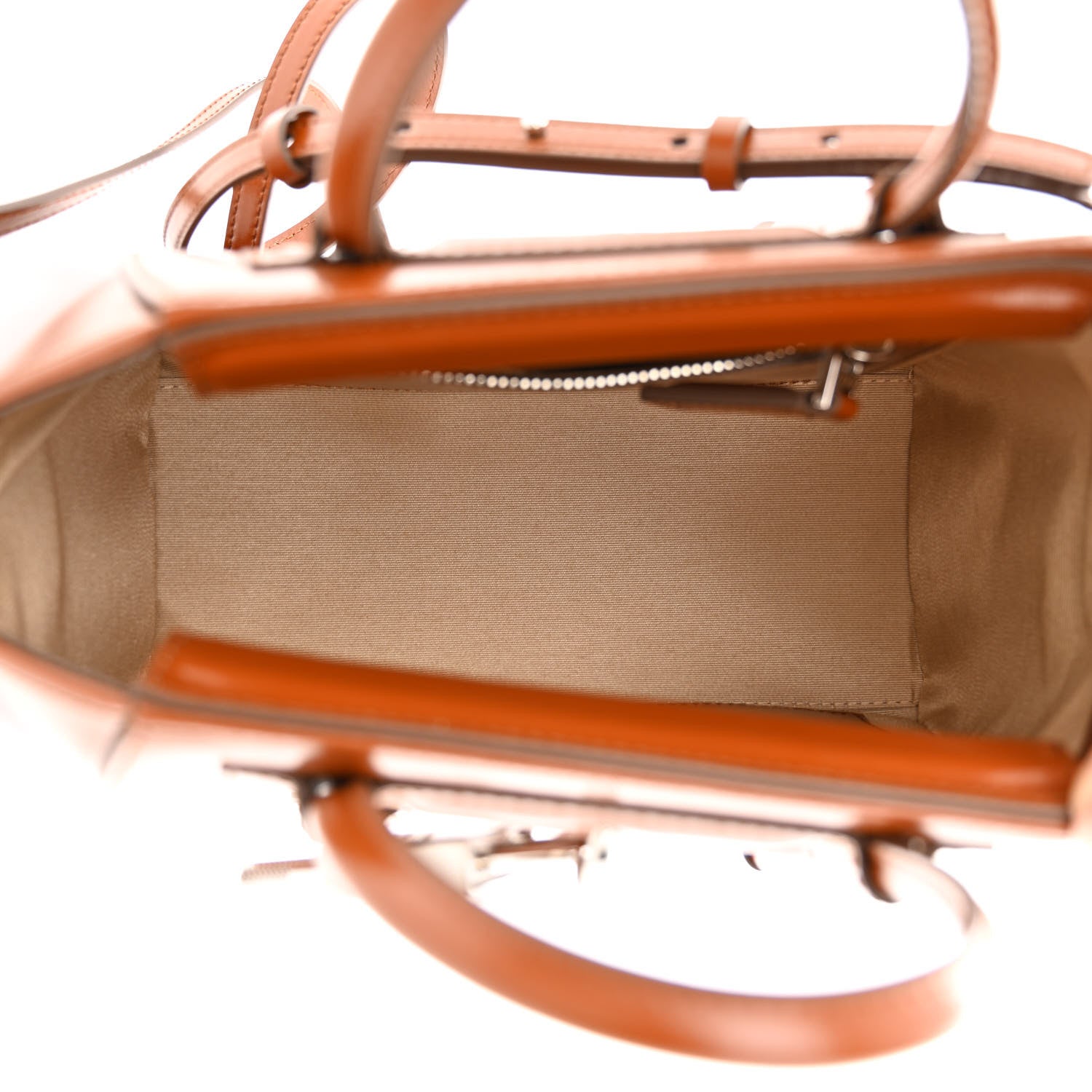 Givenchy Box Calfskin Mini Lock Antigona Shoulder Bag Beige Chestnut 5 of 11