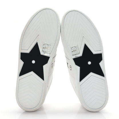 Christian Dior Calfskin Suede Dior Star Low Top Sneakers 35 White 5 of 8