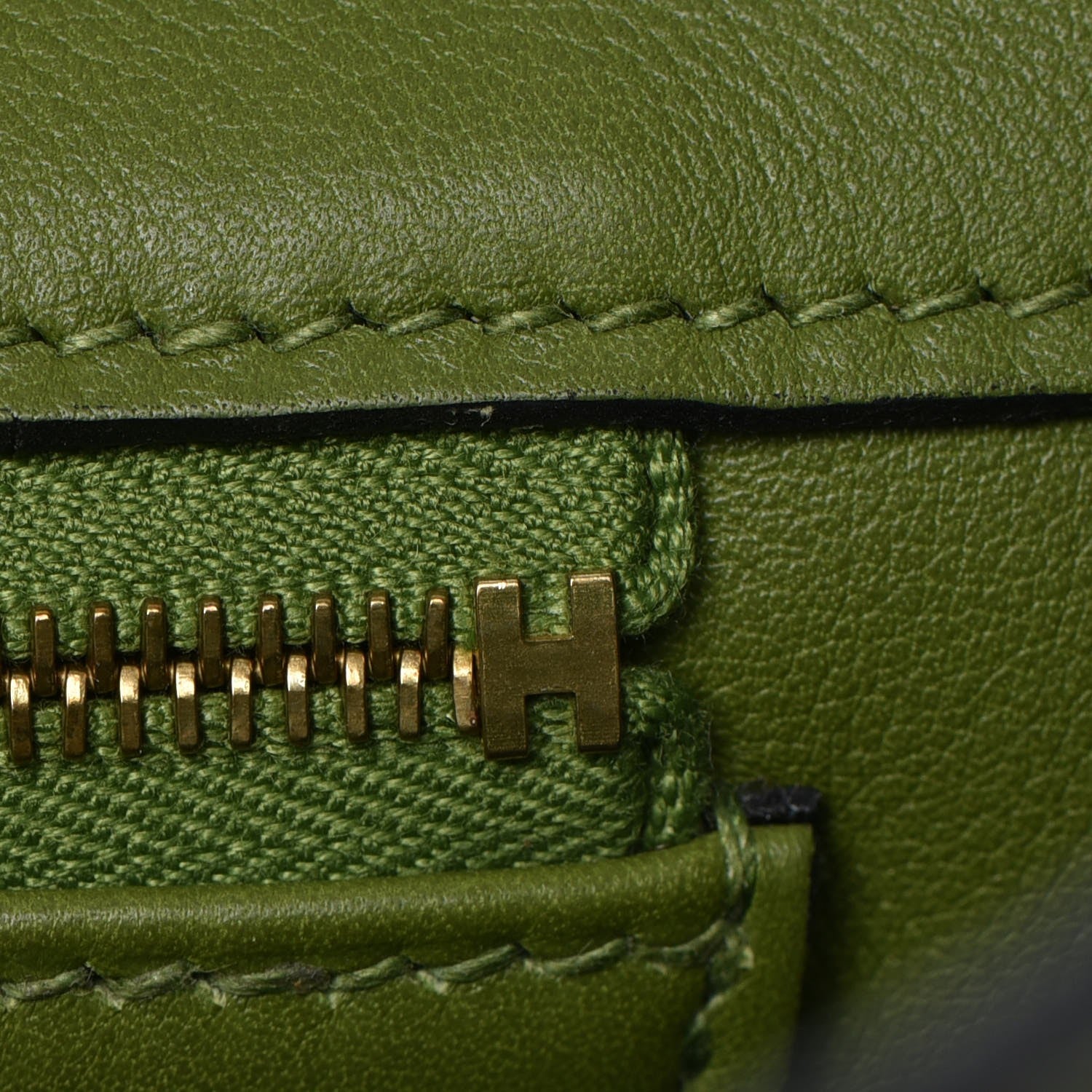 Hermes Veau Swift Birkin 35 Pelouse 21 of 35