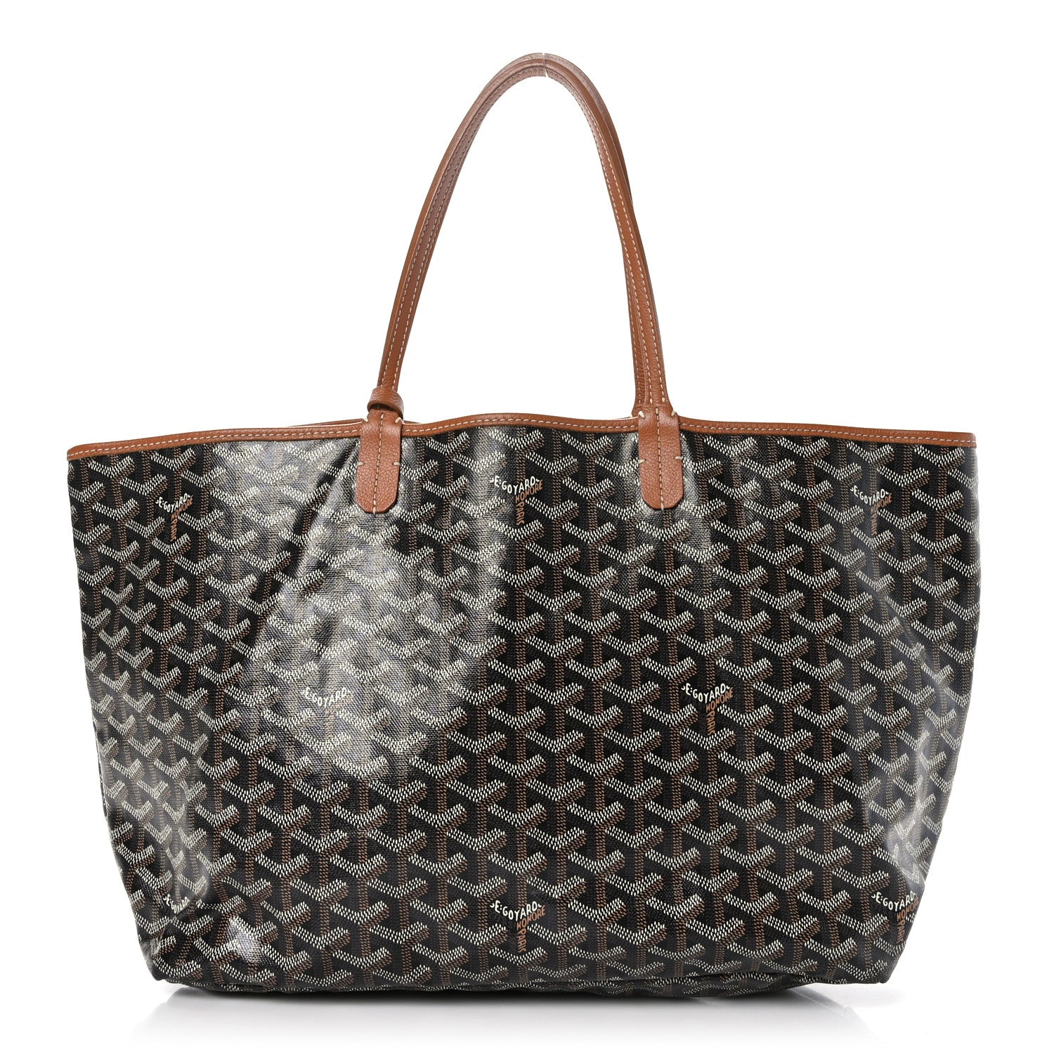 Goyard Goyardine Saint Louis PM Black Gold 1 of 10