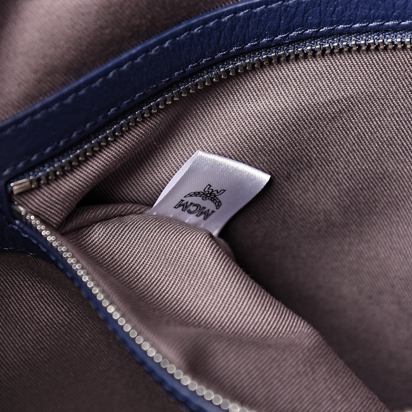 Calfskin Ottomar Monogram Large Klara Hobo Navy Blue