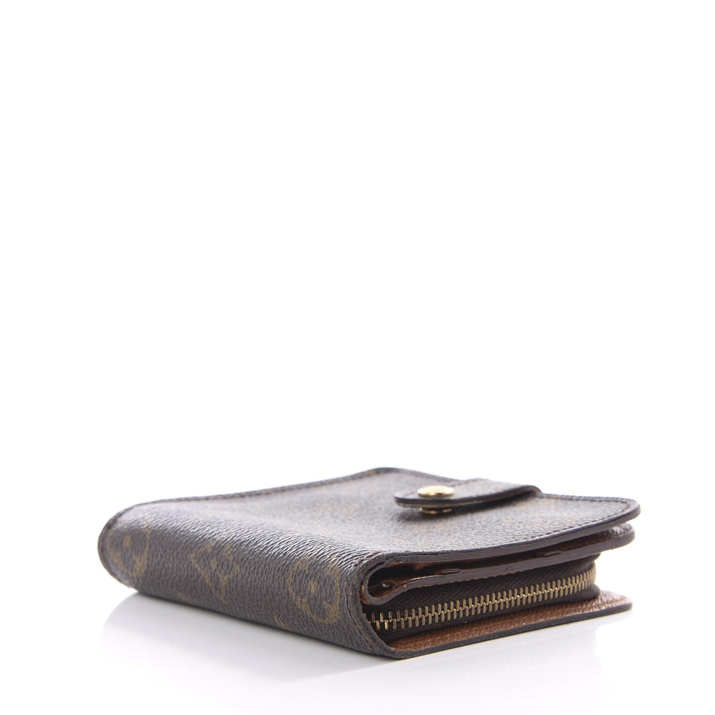 Monogram Compact Zippe Zipped Wallet