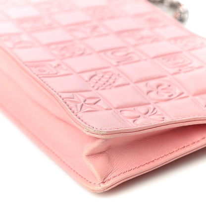 Chanel Lambskin Precious Symbols Pochette Pink 13 of 15