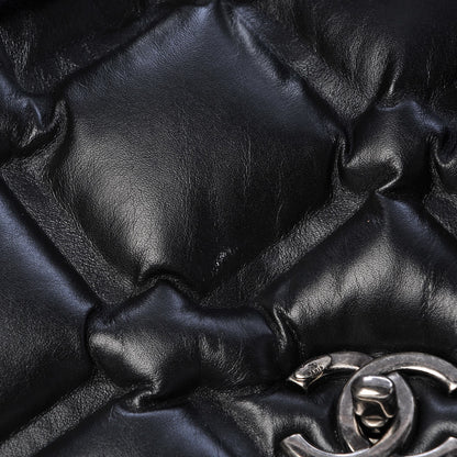 Chanel Calfskin Quilted Large Chesterfield Flap Black 10 of 12