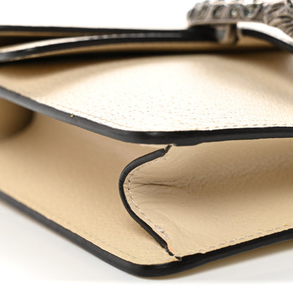 Gucci Textured Calfskin Crystal Mini Dionysus Shoulder Bag Mystic White 9 of 12