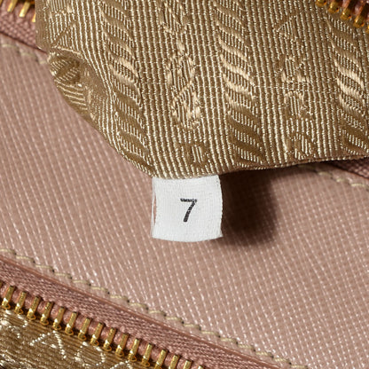 Prada Saffiano Large Galleria Double Zip Tote Cammeo 8 of 11