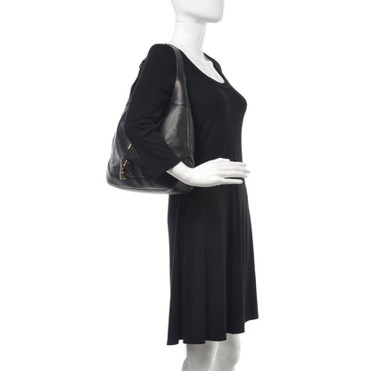 Gucci Calfskin Medium New Jackie Shoulder Bag Black 2 of 19