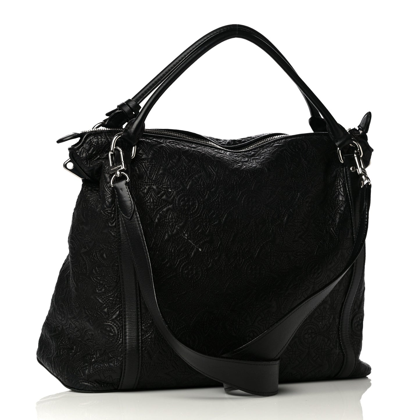 Monogram Lambskin Antheia Ixia MM Black