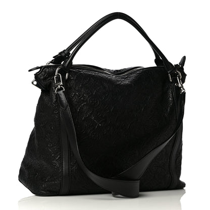 Louis Vuitton Monogram Lambskin Antheia Ixia MM Black 3 of 14