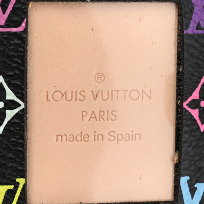 Louis Vuitton Monogram Multicolor 4 Photo Frame Wallet Black 7 of 10