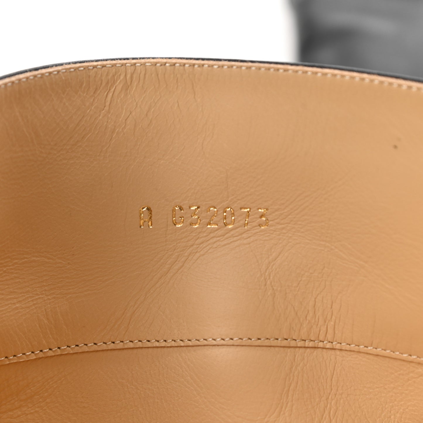 Lambskin Grosgrain Pearl Cap Toe High Boots 38 Black