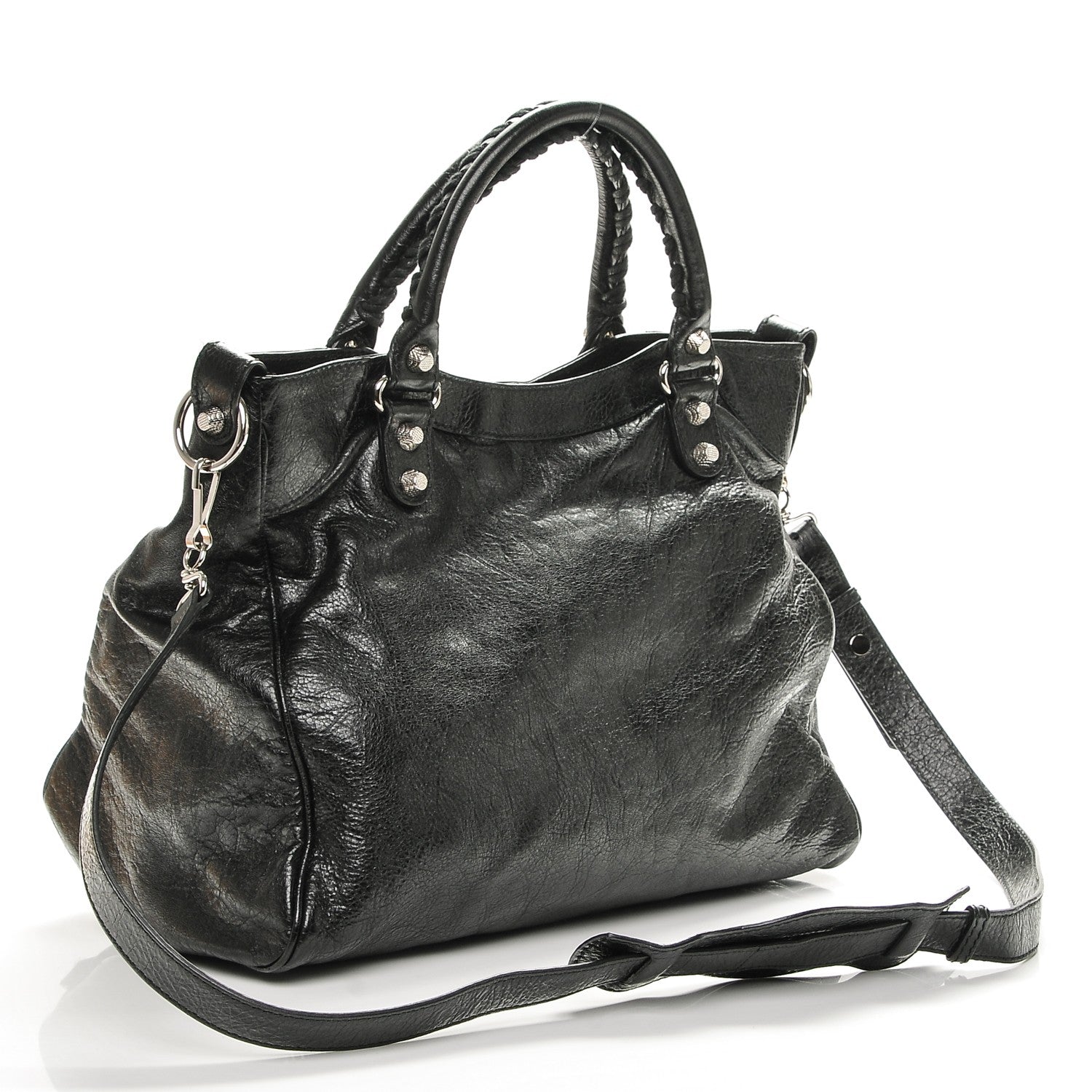 Balenciaga Agneau Giant 12 Silver Hardware Velo Black 3 of 7