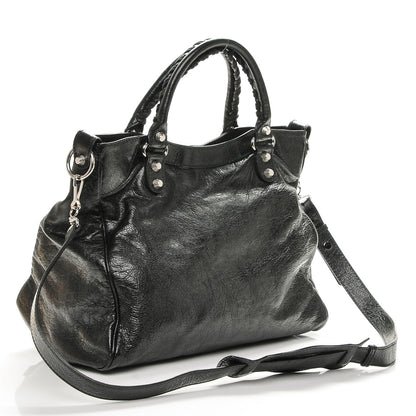 Balenciaga Agneau Giant 12 Silver Hardware Velo Black 3 of 7