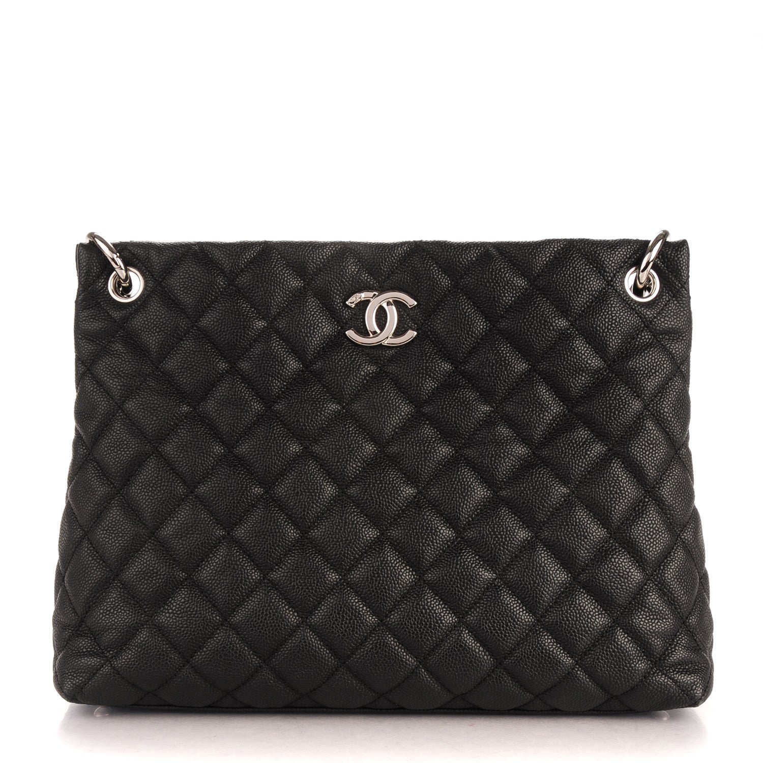 Chanel Caviar Quilted Easy Zip Tote Black 1 of 12
