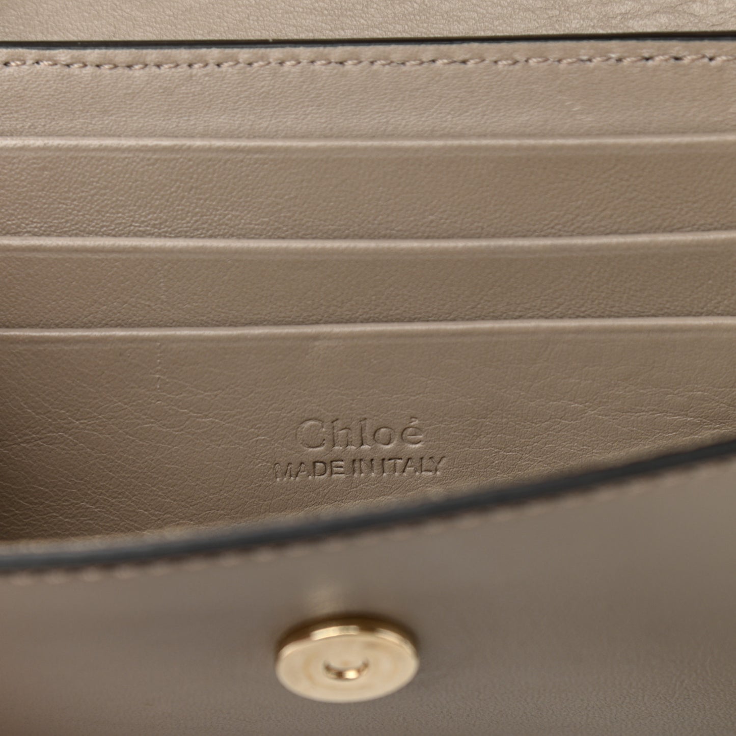 Suede Calfskin Mini Faye Shoulder Bag Motty Grey