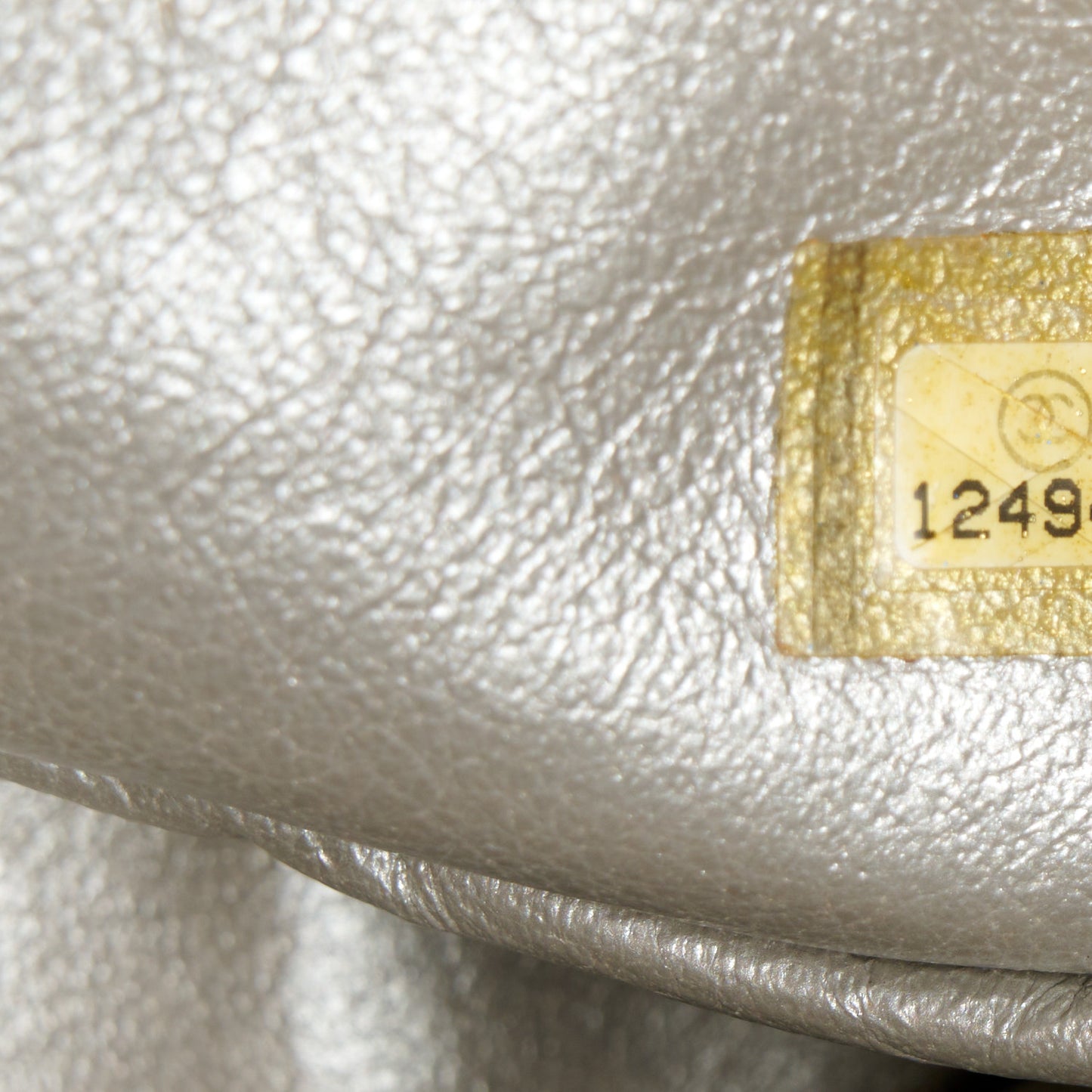 Metallic Lambskin Quilted 2.55 Reissue 226  Pale Gold