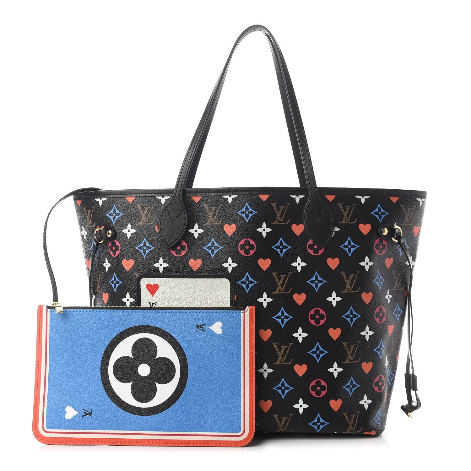 Louis Vuitton Game On Neverfull MM Black 1 of 11