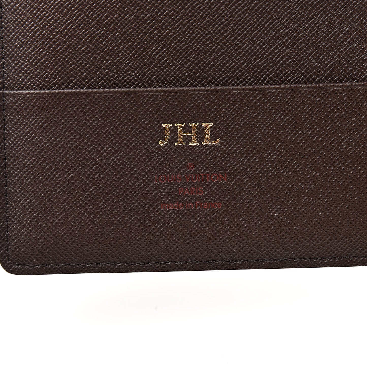 Damier Ebene Large Ring Agenda Cover