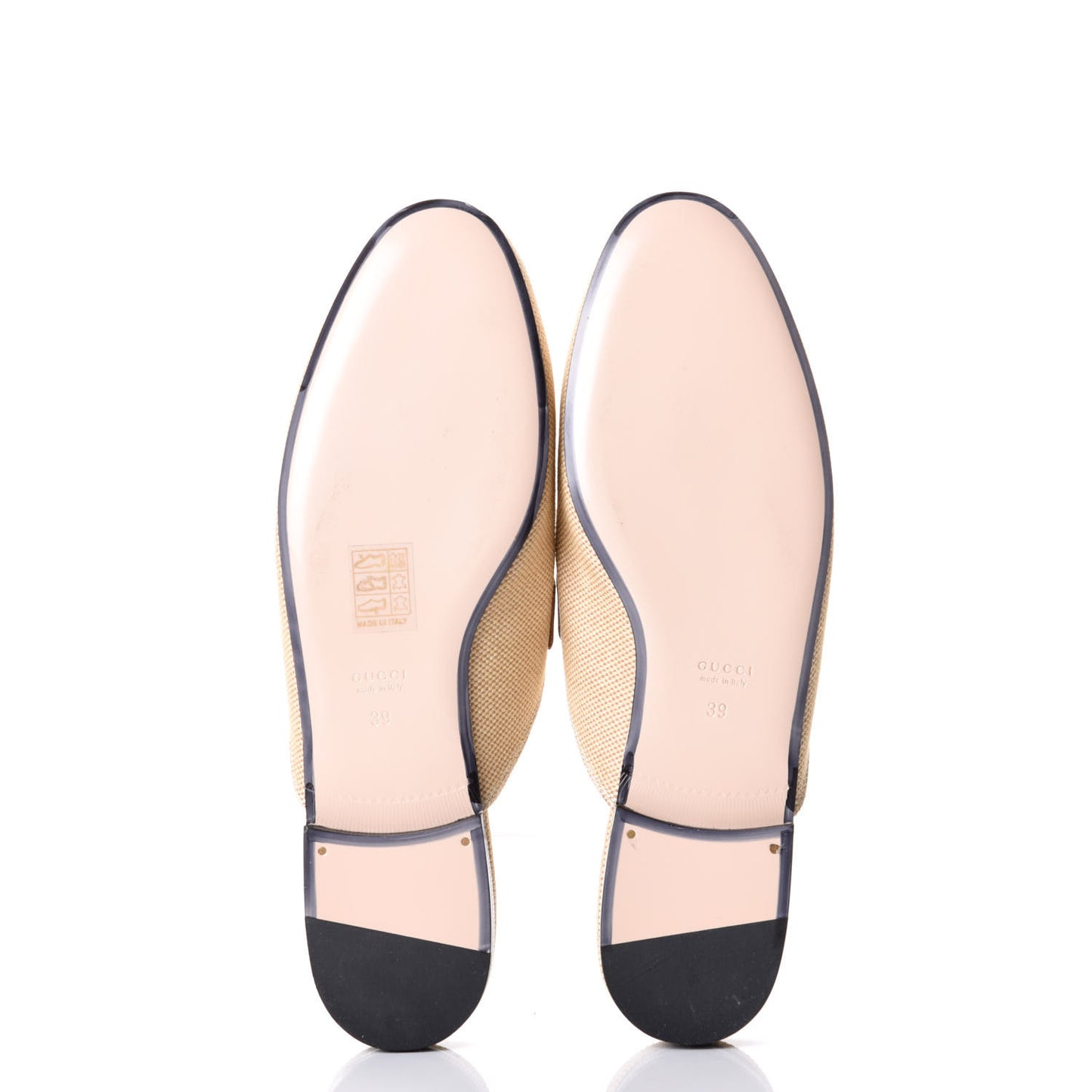 Canvas Vintage Charlotte Princetown Slippers 39 Cuir