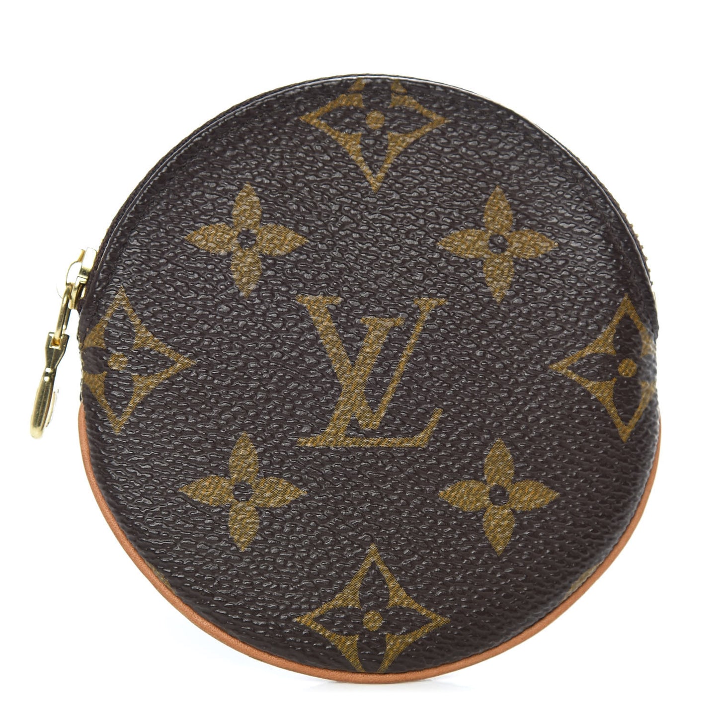 Monogram Round Coin Purse