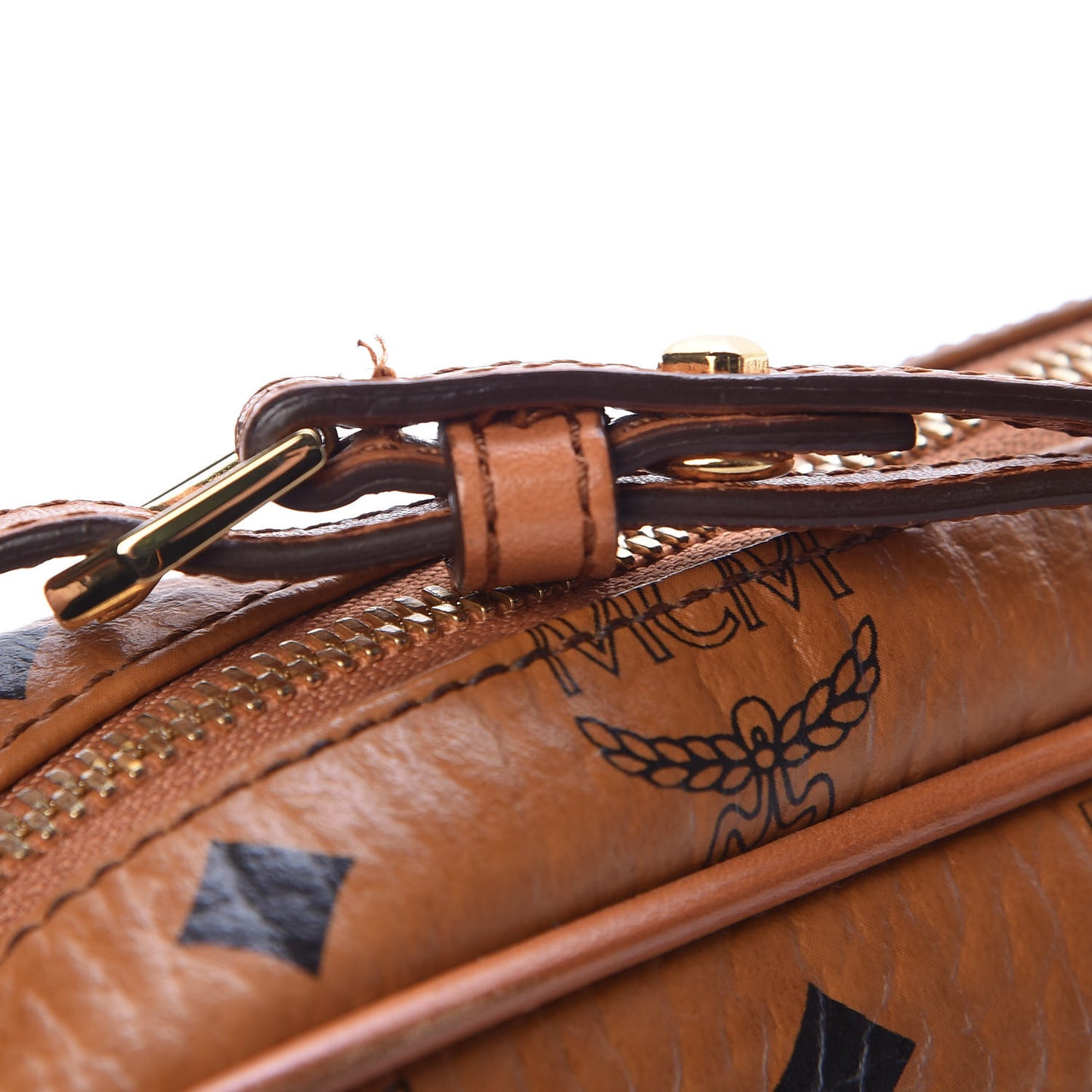 Visetos Heritage Crossbody Bag Cognac