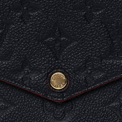 Louis Vuitton Empreinte Pochette Felicie Chain Wallet Marine Rouge 5 of 5