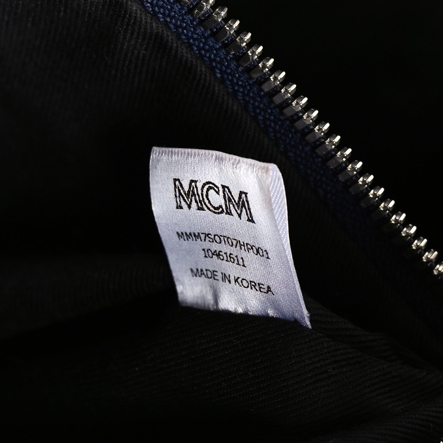 Calfskin Messenger Bag Blue