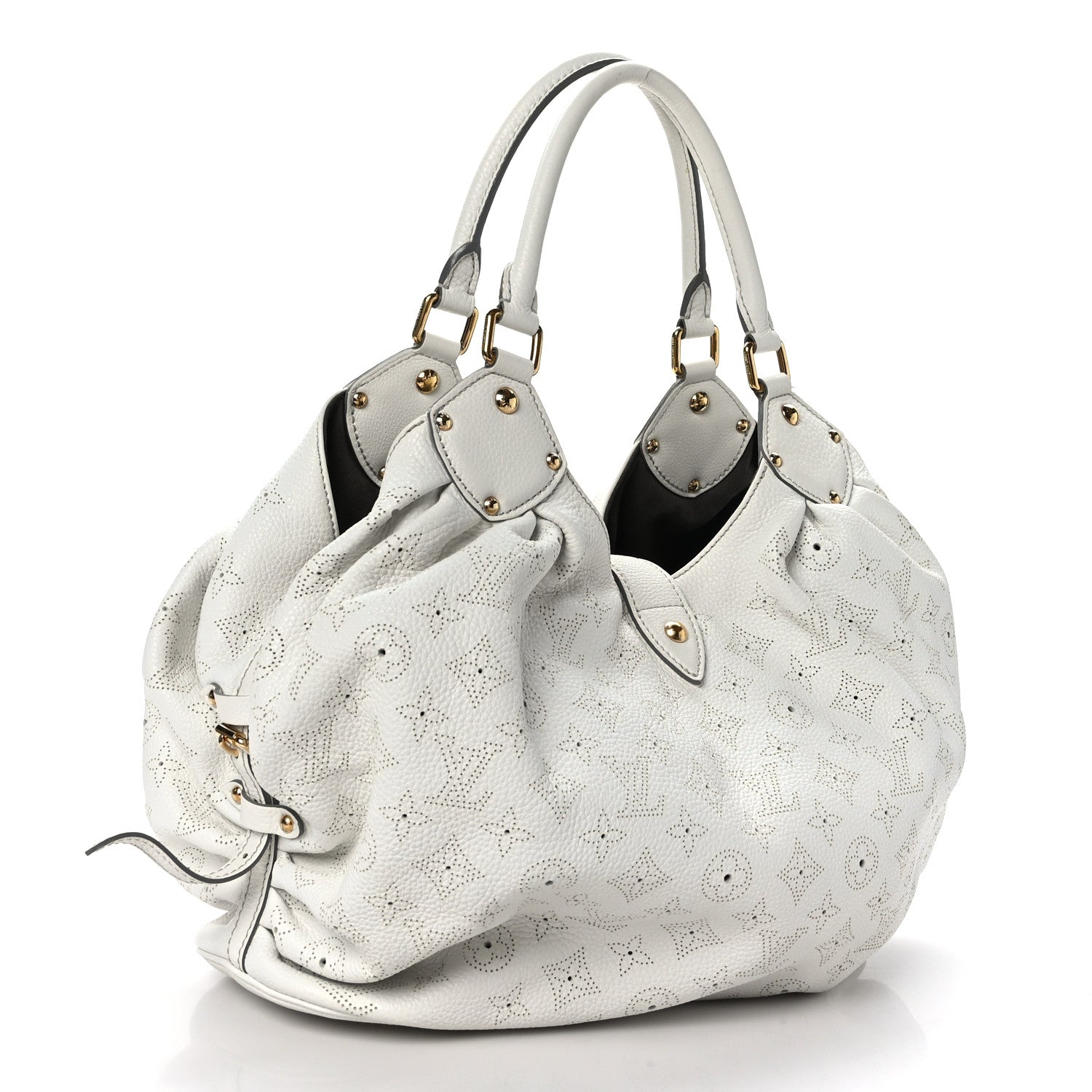 Louis Vuitton Mahina L White 2 of 9
