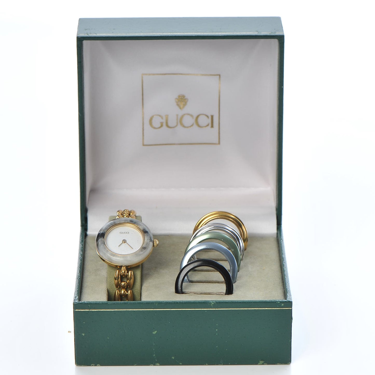 Stainless Steel 26mm Rice Link Interchangeable Bezel Quartz Watch