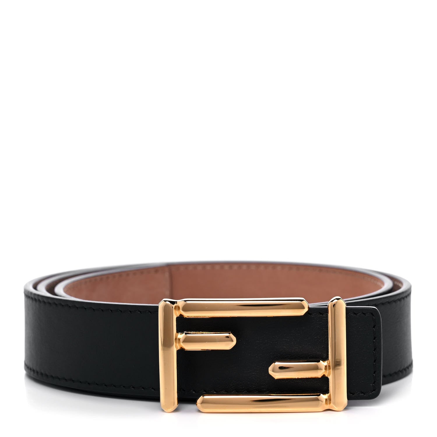 Fendi Vitello Dolce Belt 90 36 Black 1 of 14