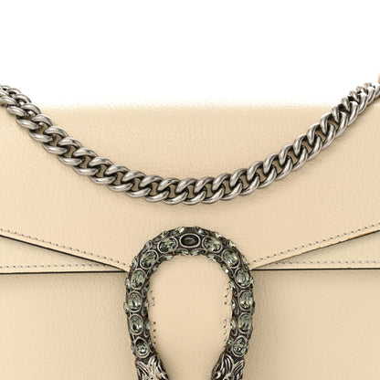 Gucci Textured Calfskin Crystal Small Dionysus Shoulder Bag Mystic White 15 of 29