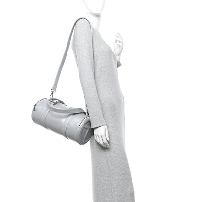 Telfar Vegan Leather Medium Duffle Silver 2 of 9