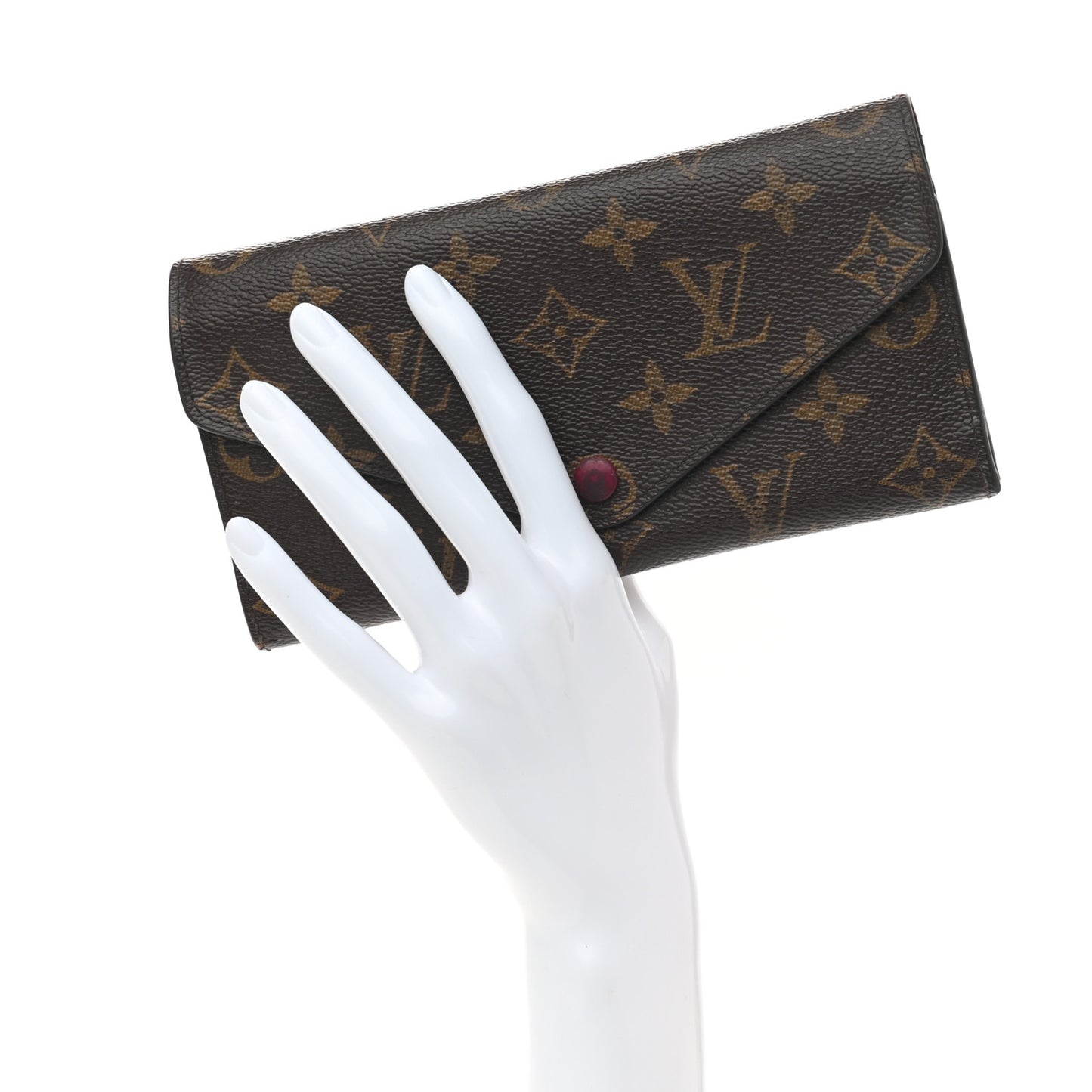 Monogram Josephine Wallet Fuchsia