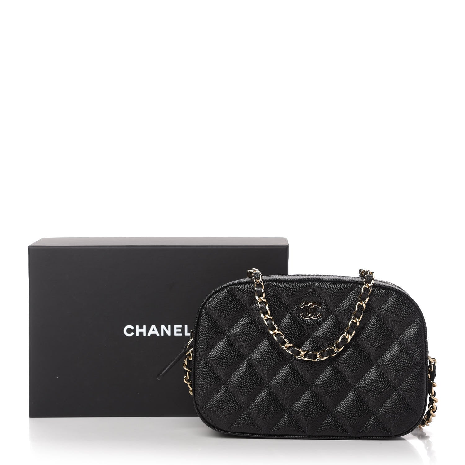Chanel Caviar Quilted Vanity With Chain Black 12 of 12