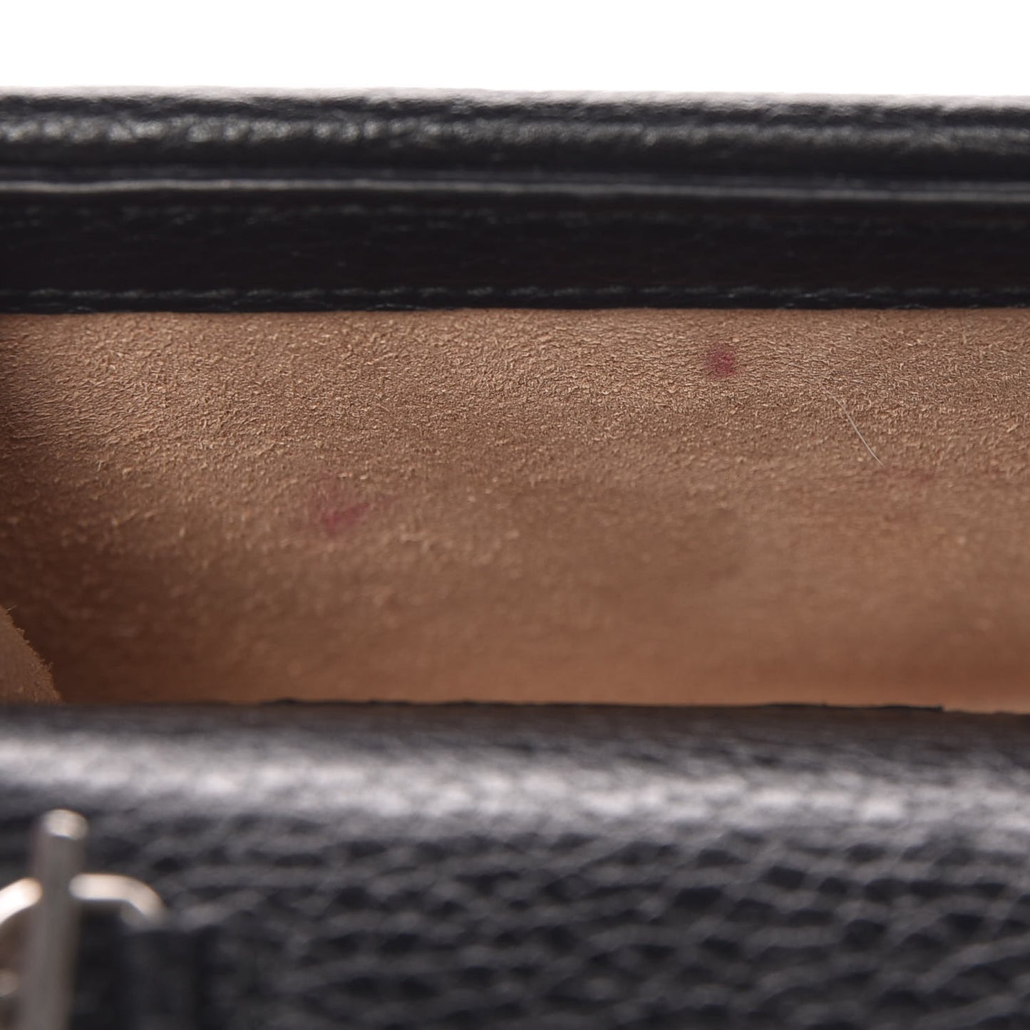 Calfskin Super Mini Dionysus Shoulder Bag Black