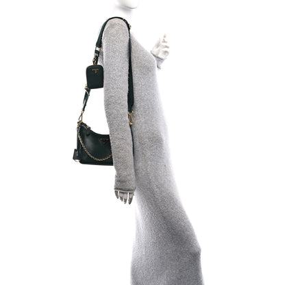 Prada Saffiano Lux Re-Edition 2005 Shoulder Bag Smeraldo 2 of 11