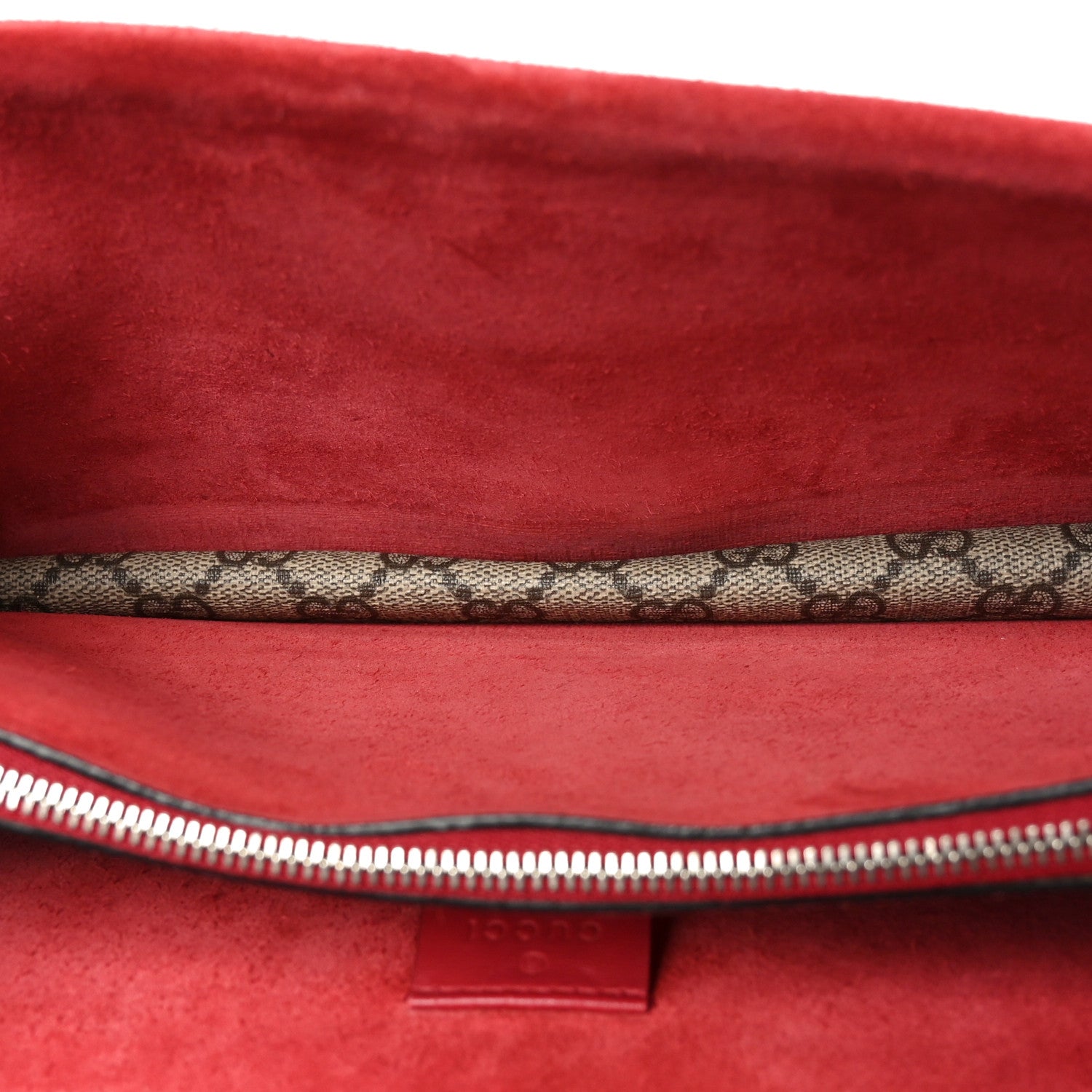 Gucci GG Supreme Monogram Small Dionysus Shoulder Bag Red 5 of 10