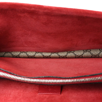 Gucci GG Supreme Monogram Small Dionysus Shoulder Bag Red 5 of 10