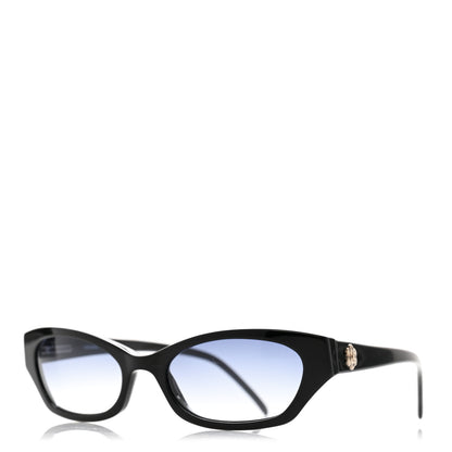Chanel Acetate Camellia CC Sunglasses 5053 Black 1 of 8