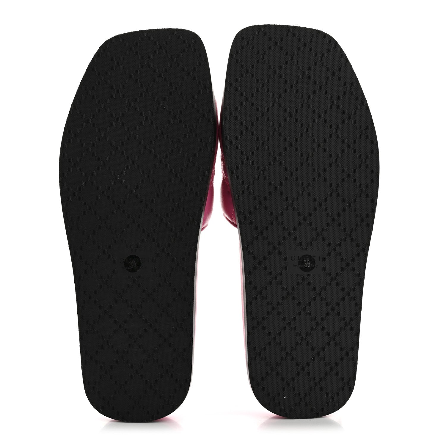 Gucci Nappa GG Matelasse Flat Slide Sandals 39 Bon Bon 6 of 10